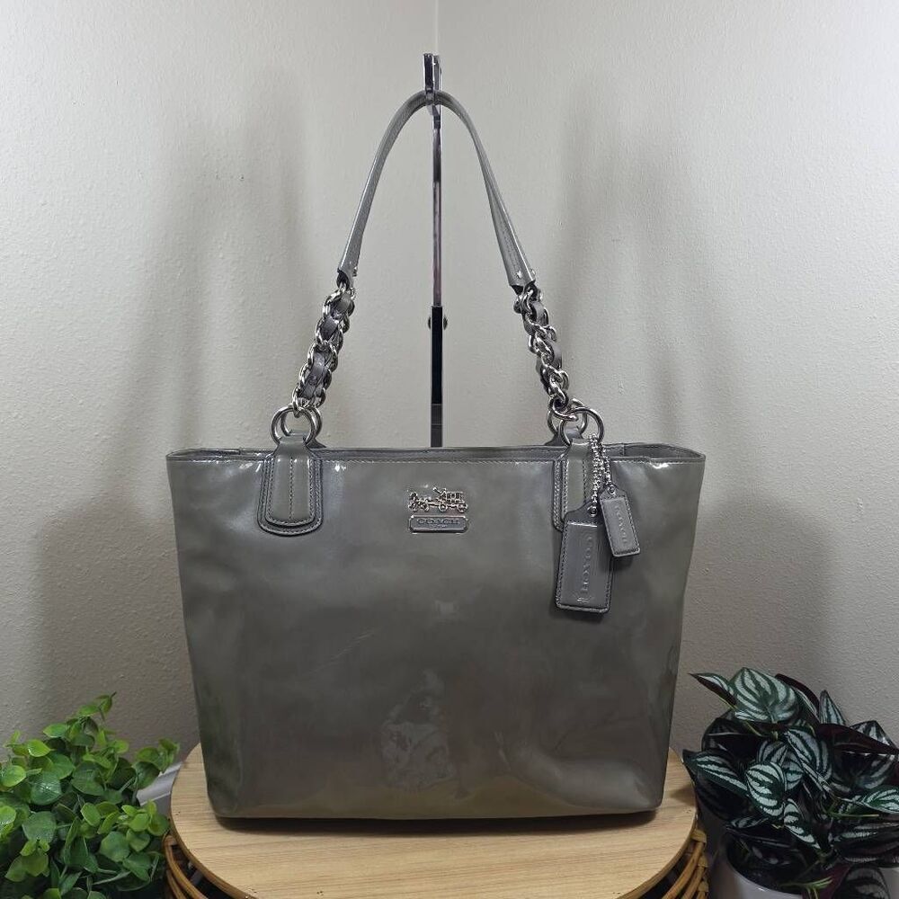 Coach Chelsea East-West Patent Leather Tote